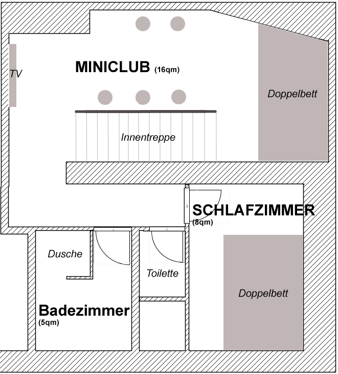 Grundriss Untergeschoss