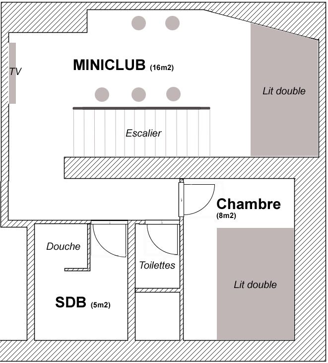 Plan sous-sol